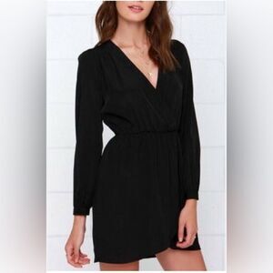 Alloy Sexy Sheer Little Black Dress